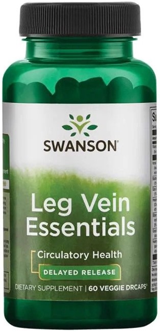Leg Vein Essentials, 60 capsule vegetale, Swanson