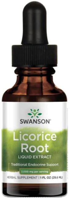 Licorice Root Liquid Extract, 29.6 ml, Swanson