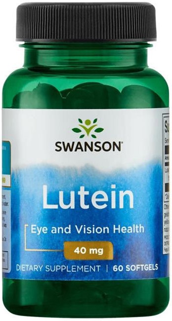 Lutein, 40 mg, 60 capsule moi, Swanson