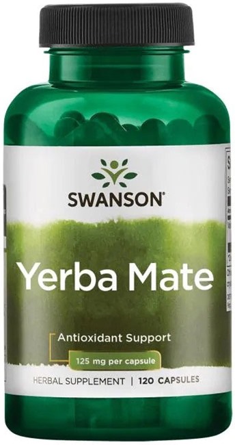 Yerba Mate, 125 mg, 120 capsule, Swanson