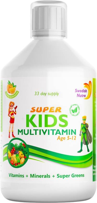 Super Kids Multivitamin, 500 ml, Swedish Nutra