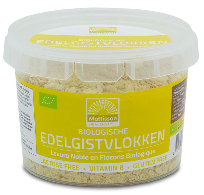 Drojdie nutritivă cu vitamine В, 60 g, Mattisson Healthstyle