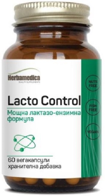LactoControl, 300 mg, 60 capsule, Herbamedica