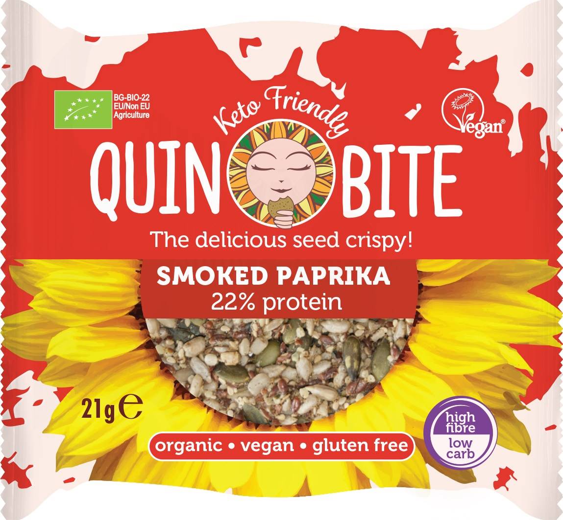 Crocant cu boia afumată, 21 g, Quin Bite