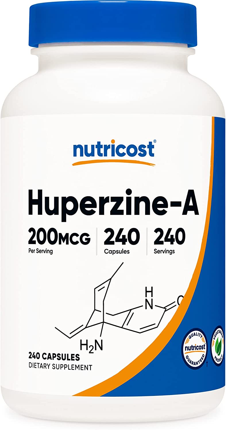 Huperzine-A, 200 mcg, 240 capsule, Nutricost