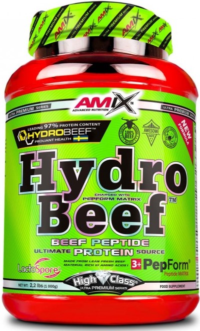 HydroBeef,cafea mocha-ciocolată, 1000 g, Amix