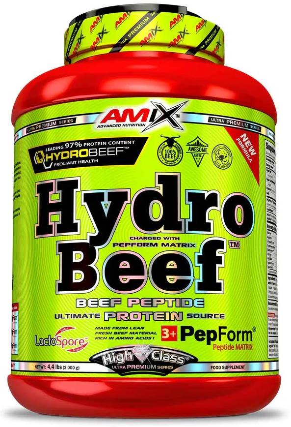 HydroBeef, ciocolată cu cireșe sălbatice, 2000 g, Amix