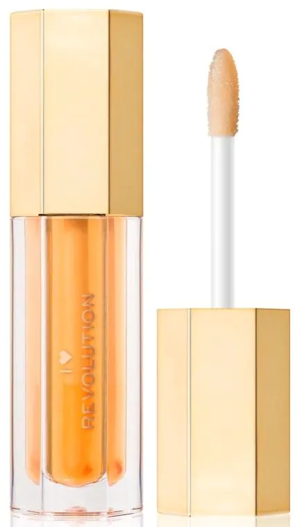 I Heart Revolution Ulei de buze Honey Bear, Gold, 4 ml