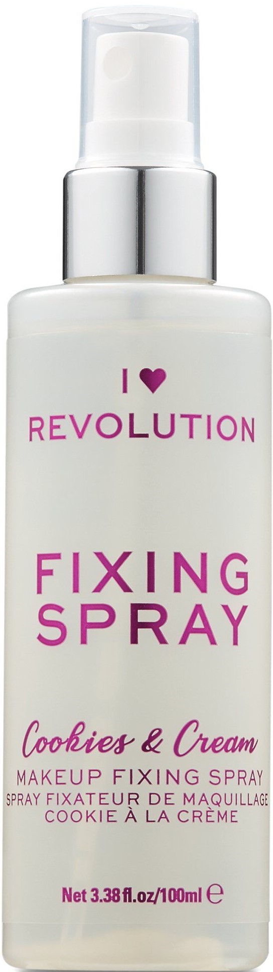 I Heart Revolution - Spray de fixare machiaj Cookies & Cream, 100 ml
