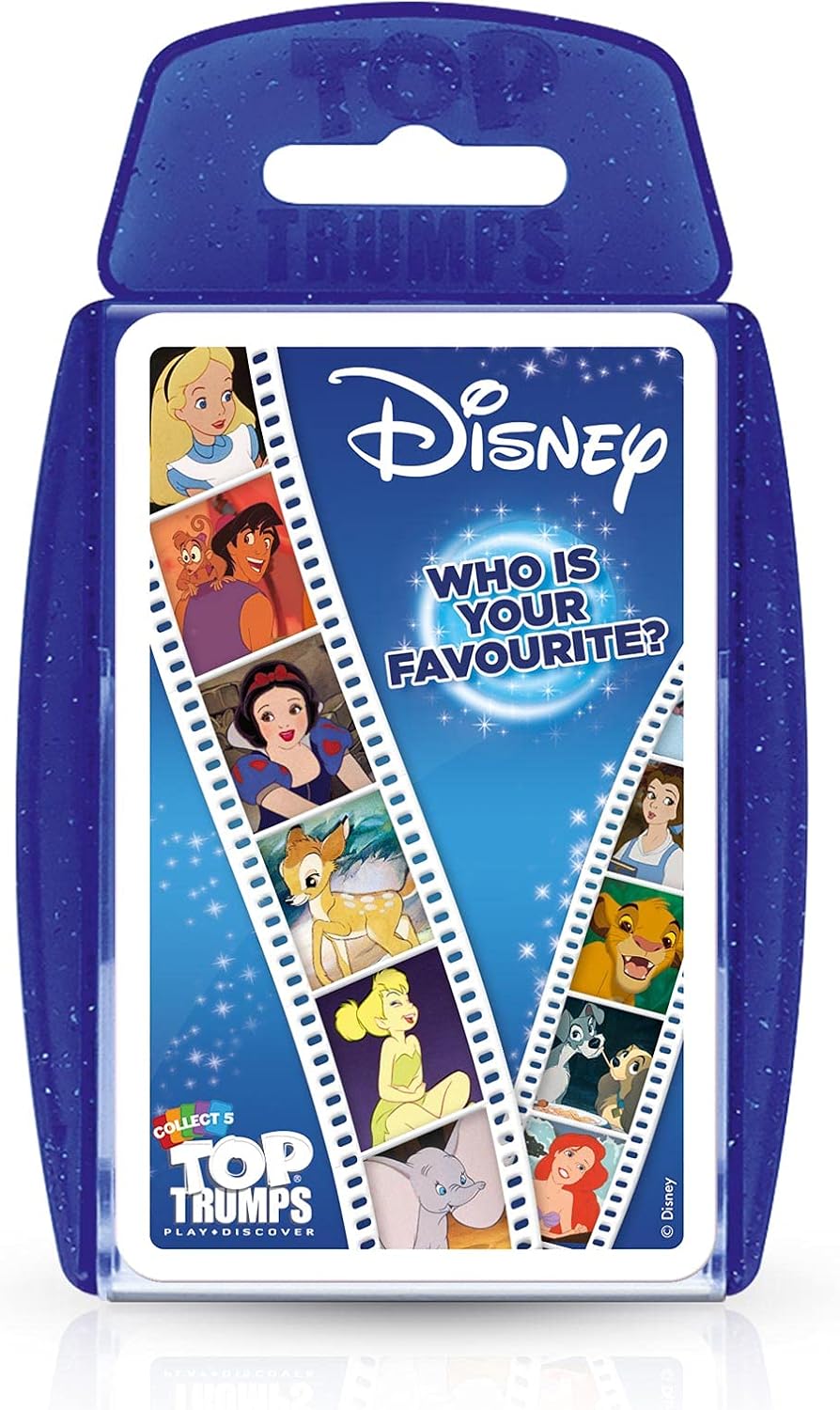 Joc cu cărți Top Trumps: Disney Classics - Pentru copii