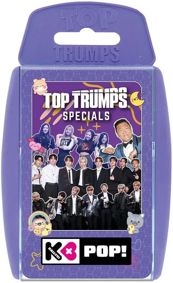 Joc de cărți  Top Trumps: K-Pop - pentru copii