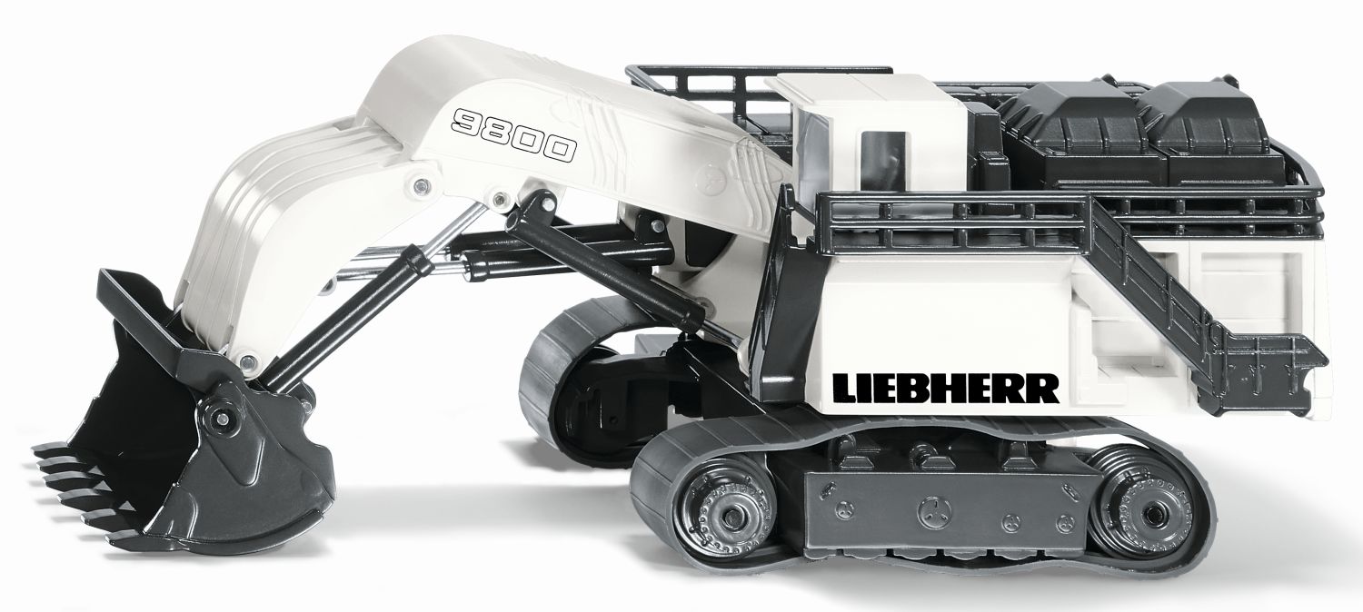Mașinuță din metal Siku Super - Excavatoer cu senile Liebherr R9800, 1:87