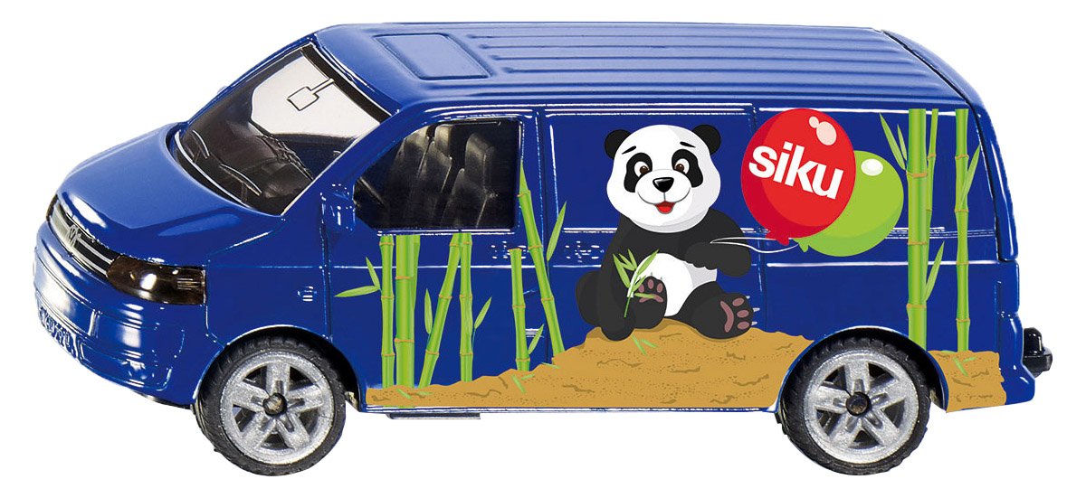 Mașinuță din metal Siku - Microbuz Volkswagen Transporter, 1:55