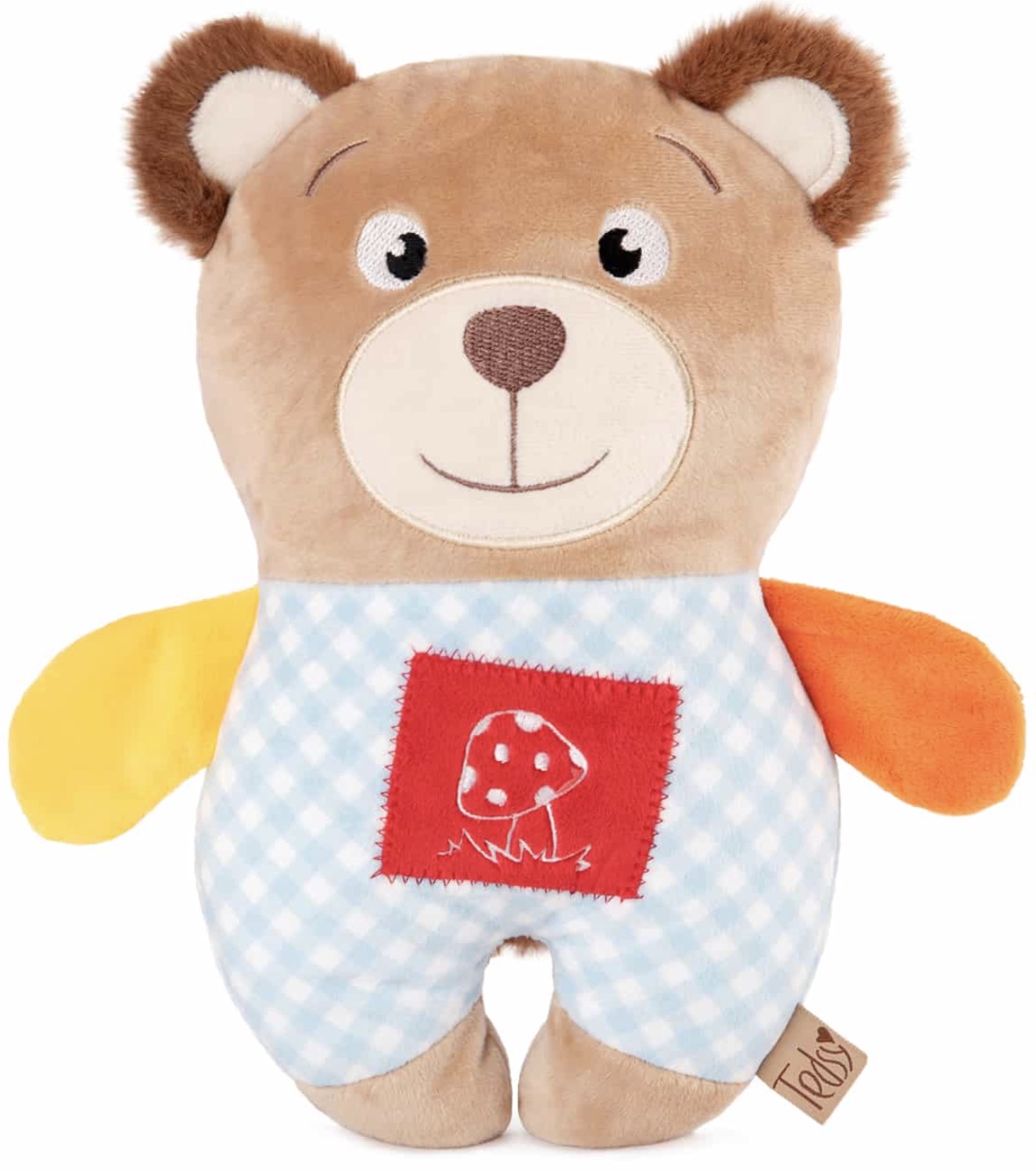 Jucărie anti-colici cu sâmburi de cireșe Amek Toys - Ursuleț, Chubby the bear