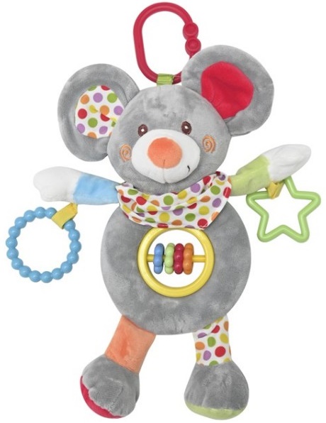 Jucărie de activitate Lorelli Toys - mouse, gri
