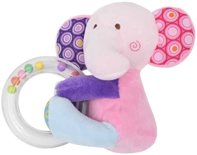 Jucărie cu inel Lorelli Toys - Pui de elefant