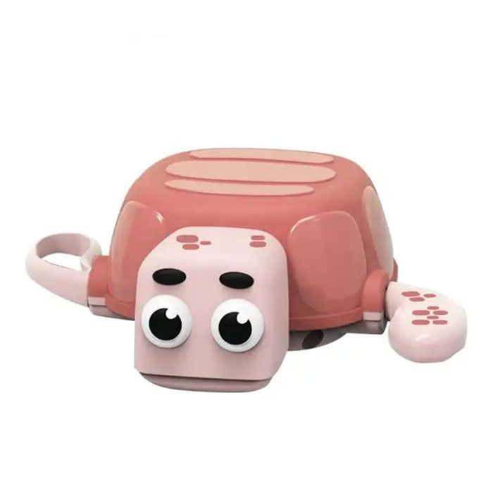 Jucărie de baie Raya Toys - Broască țestoasă plutitoare, roz