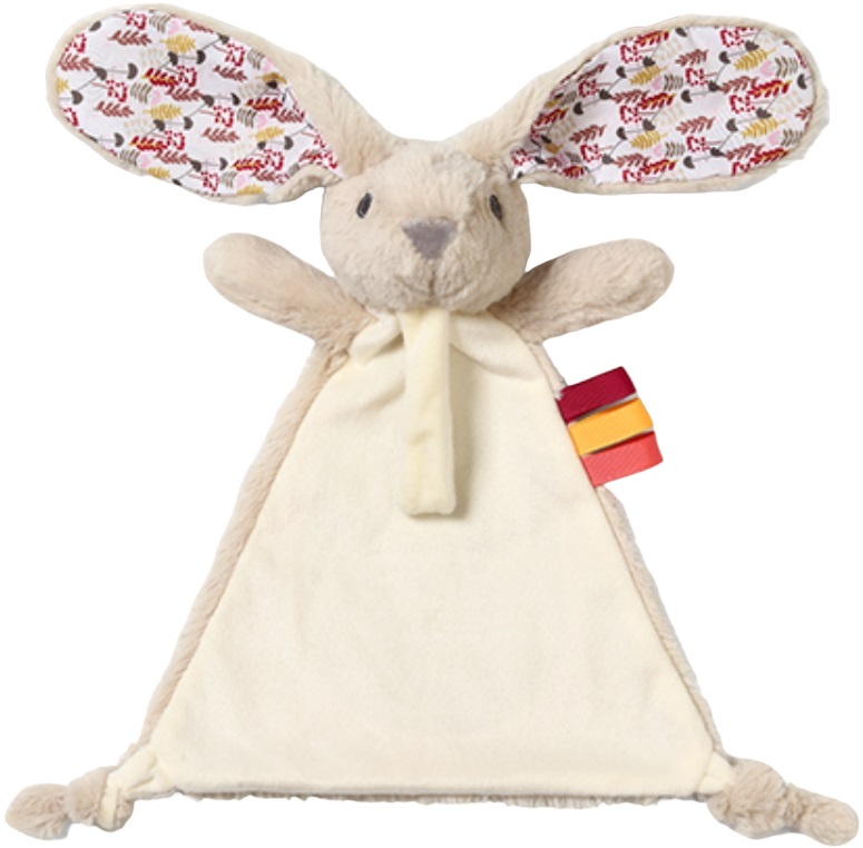 Jucărie de îmbrățișare cu suport pentru suzeta Babyono - Millie Bunny