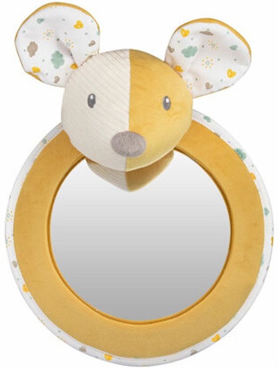 Jucarie pentru masina Canpol - Mouse, cu oglinda