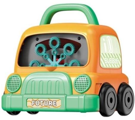 Jucărie pentru baloane de săpun Raya Toys - Mașinuță mică cu muzică și lumini
