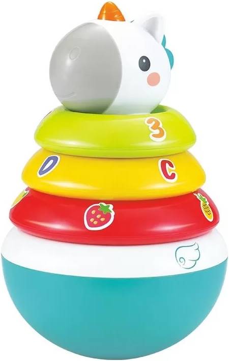 Jucărie de sortare Hola Toys – Roly Poly Unicorn