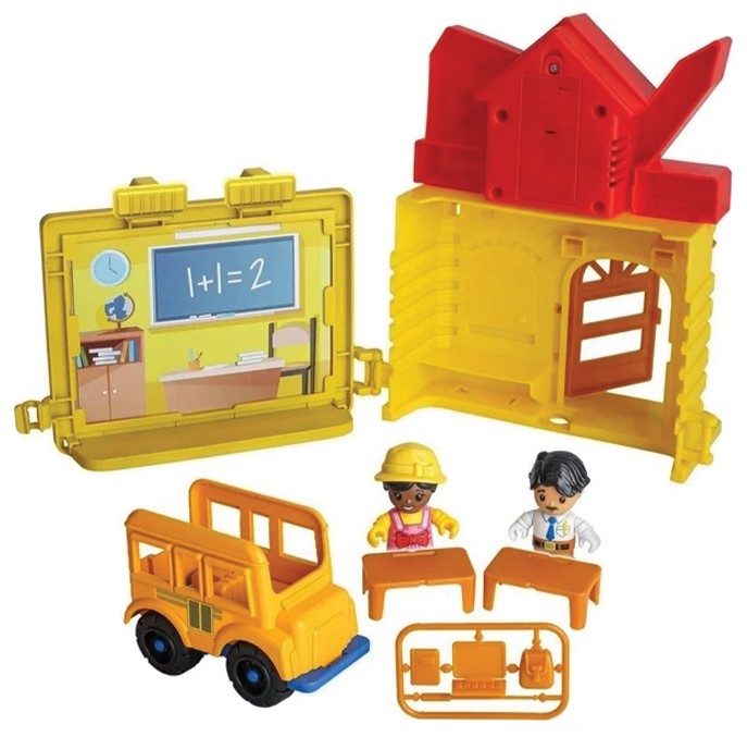 Set de joacă Tiny Kiddom L&S - Şcoală