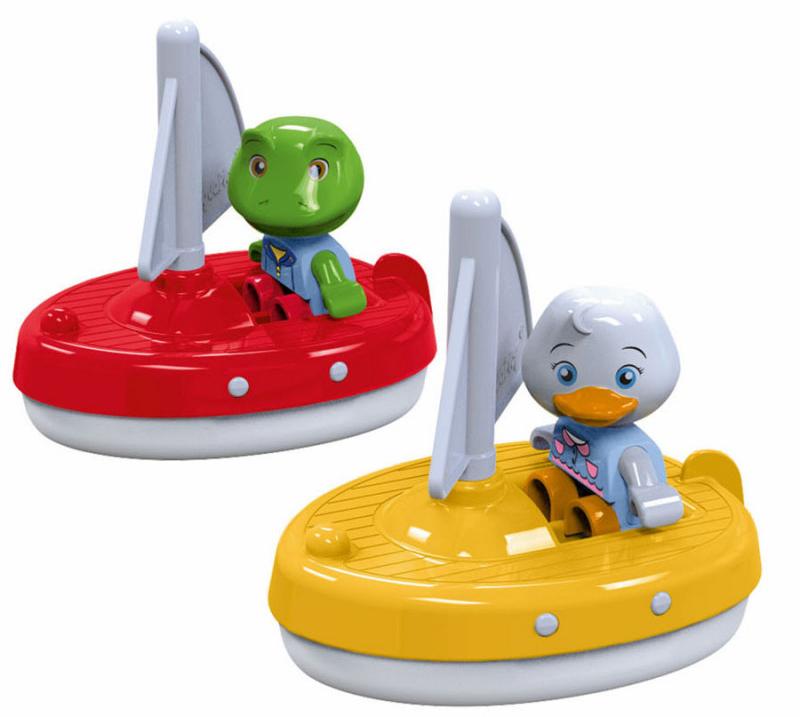 Set de joacă AquaPlay - 2 bărci cu figurine Nils și Lota