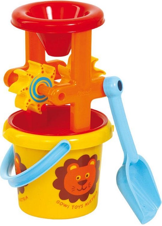 Set de joaca Bigjigs - Galeata si moara de nisip