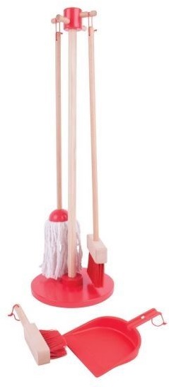 Set de joaca  Bigjigs - Set pentru curatenie