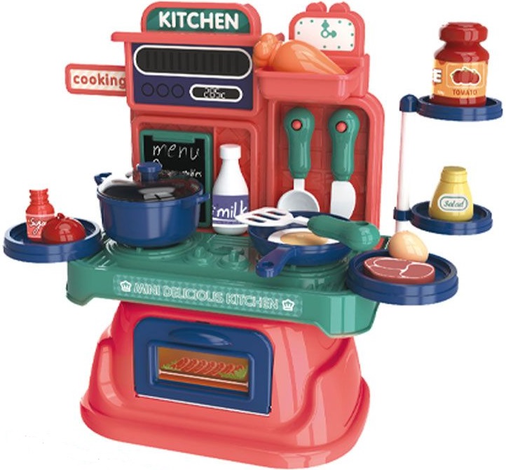 Set de joacă Bowa - Mini bucătărie, 27 piese