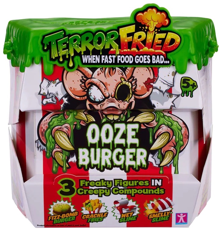Set joc  Character World Terror Fried -Nasties in meniul de burgeri, sortiment