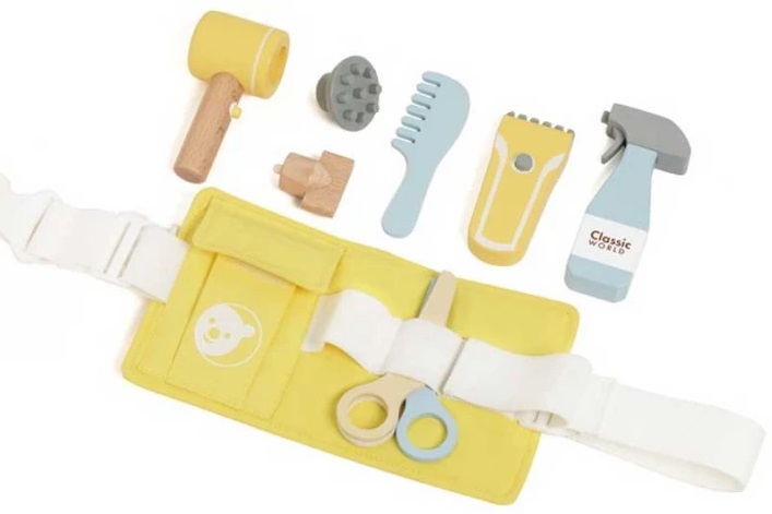 Clasic World Game Set - Set coafor cu centură