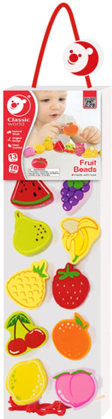 Set de joaca Classic World - Margele, fructe
