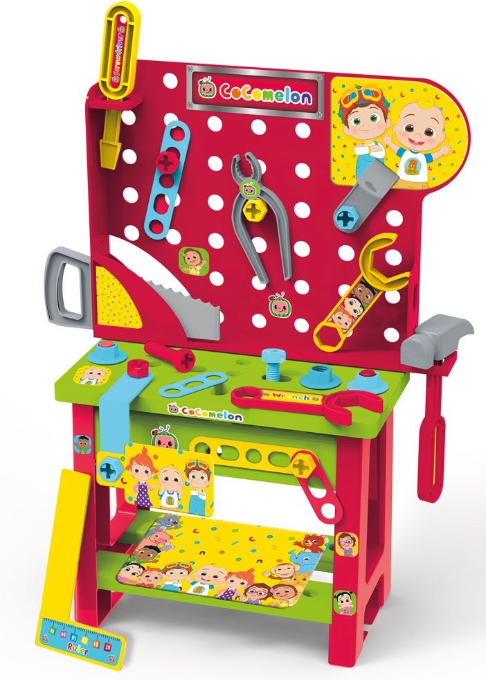 Set de joacă Cocomelon - Atelier, 31 piese