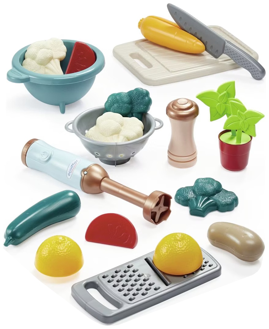 Set joc Ecoiffier - Pregătirea supei, 20 piese