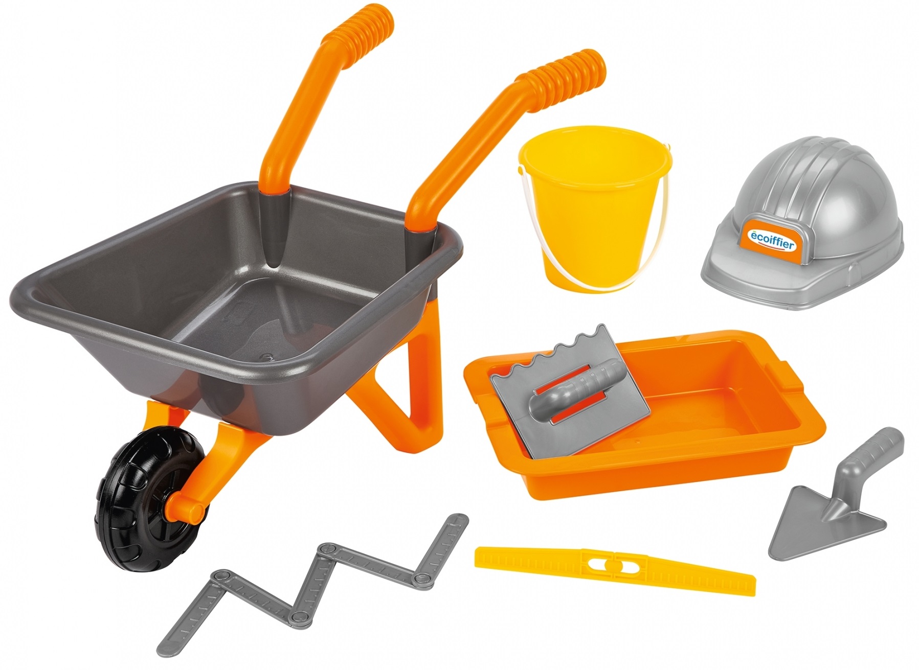 Set de joaca Ecoiffier - Roaba cu 7 accesorii
