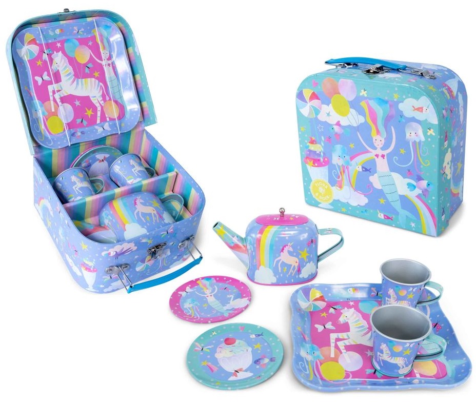 Set joc  Floss and Rock - Serviciu de ceai, Fantasy, 7 buc
