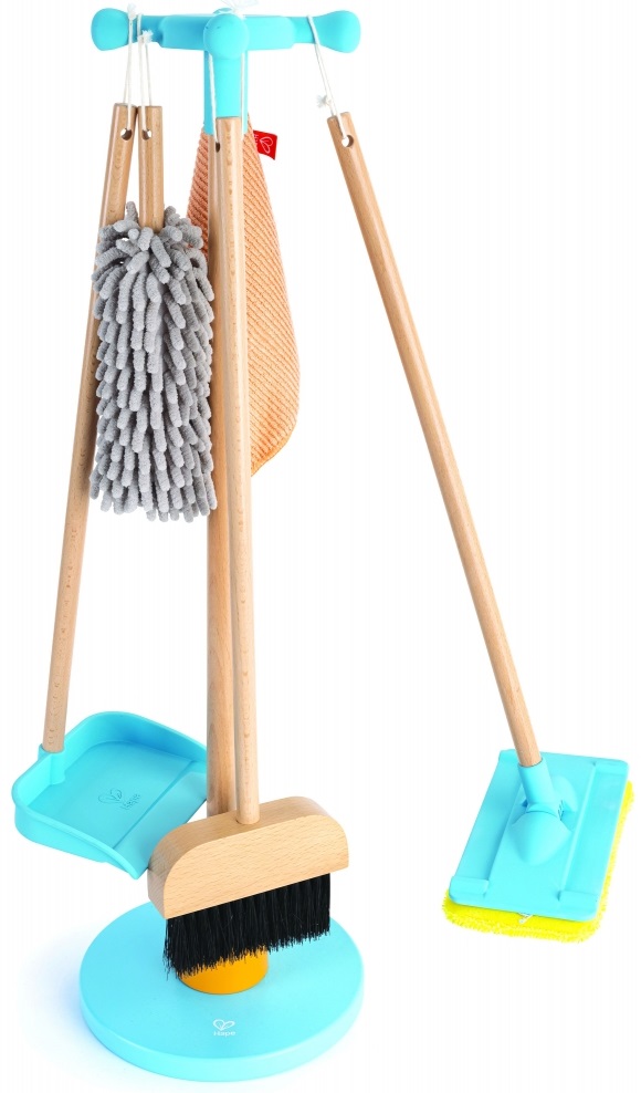 Set de joc HaPe International - Accesorii de curățare, cu suport