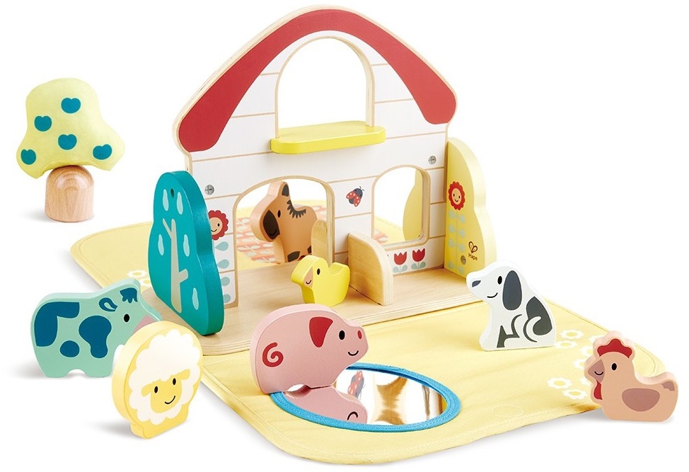 Set de joc HaPe International - Fermă, cu cifre