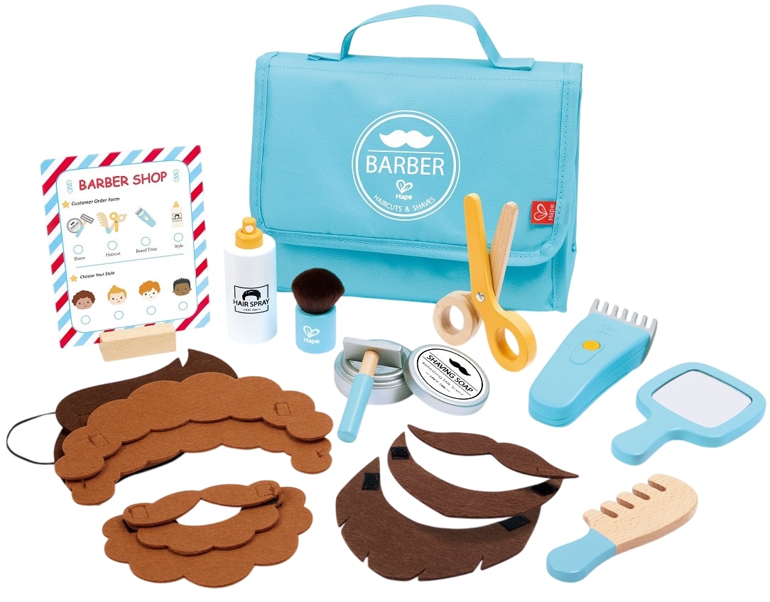 Set de joacă Hape International - Micul frizer