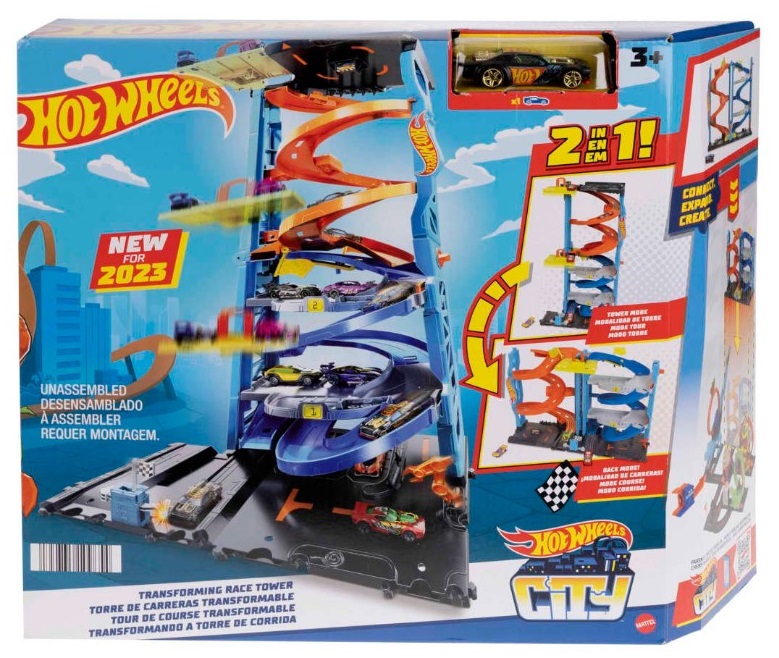 Hot Wheels City - Pista de transformare a mașinilor