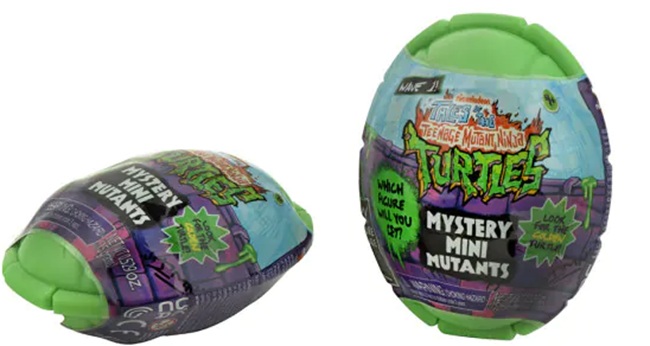 Set de joacă surpriză Playmates TMNT - Minifigurină și accesorii, sortiment