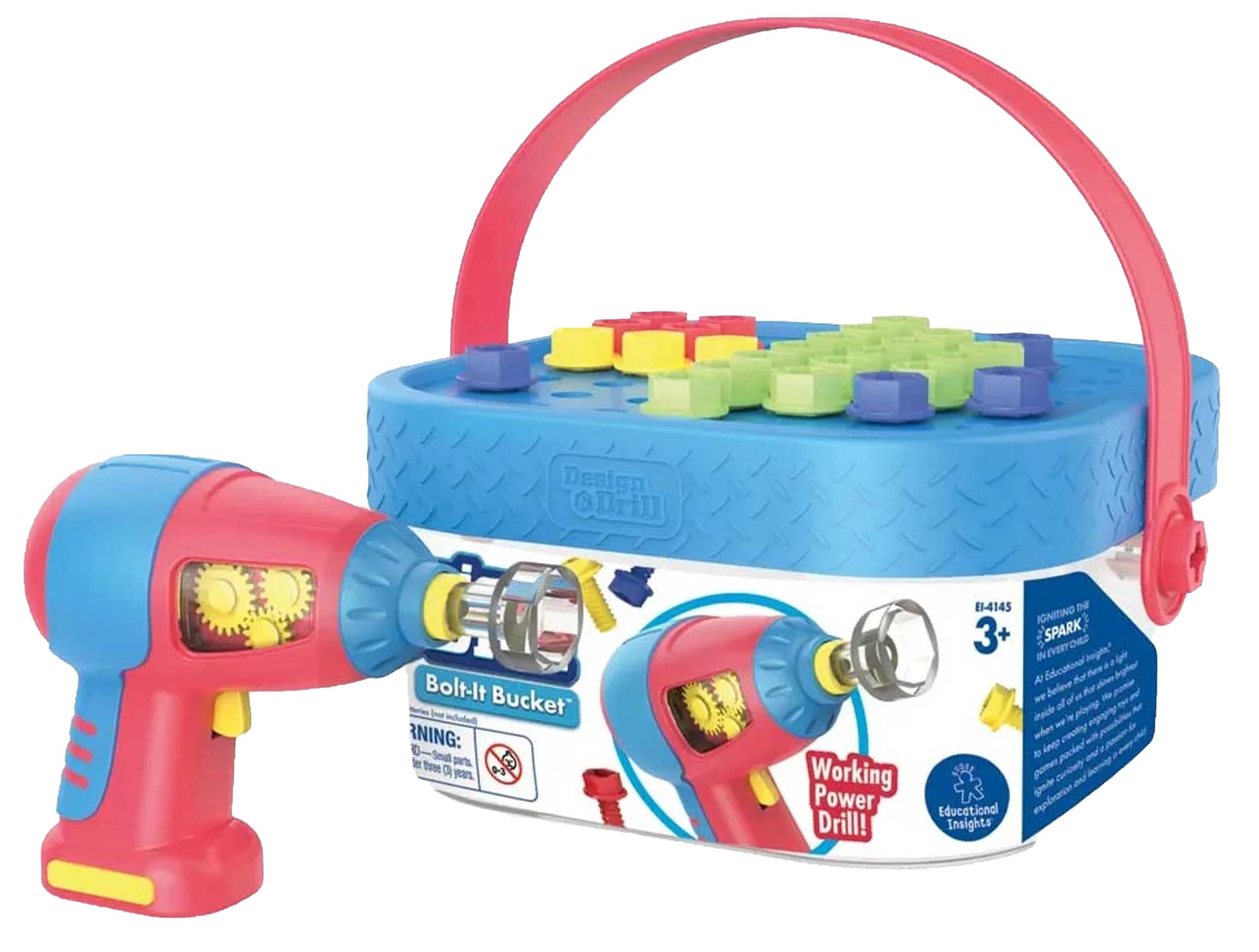 Set de joacă  Learning Resources - Șuruburi în coș