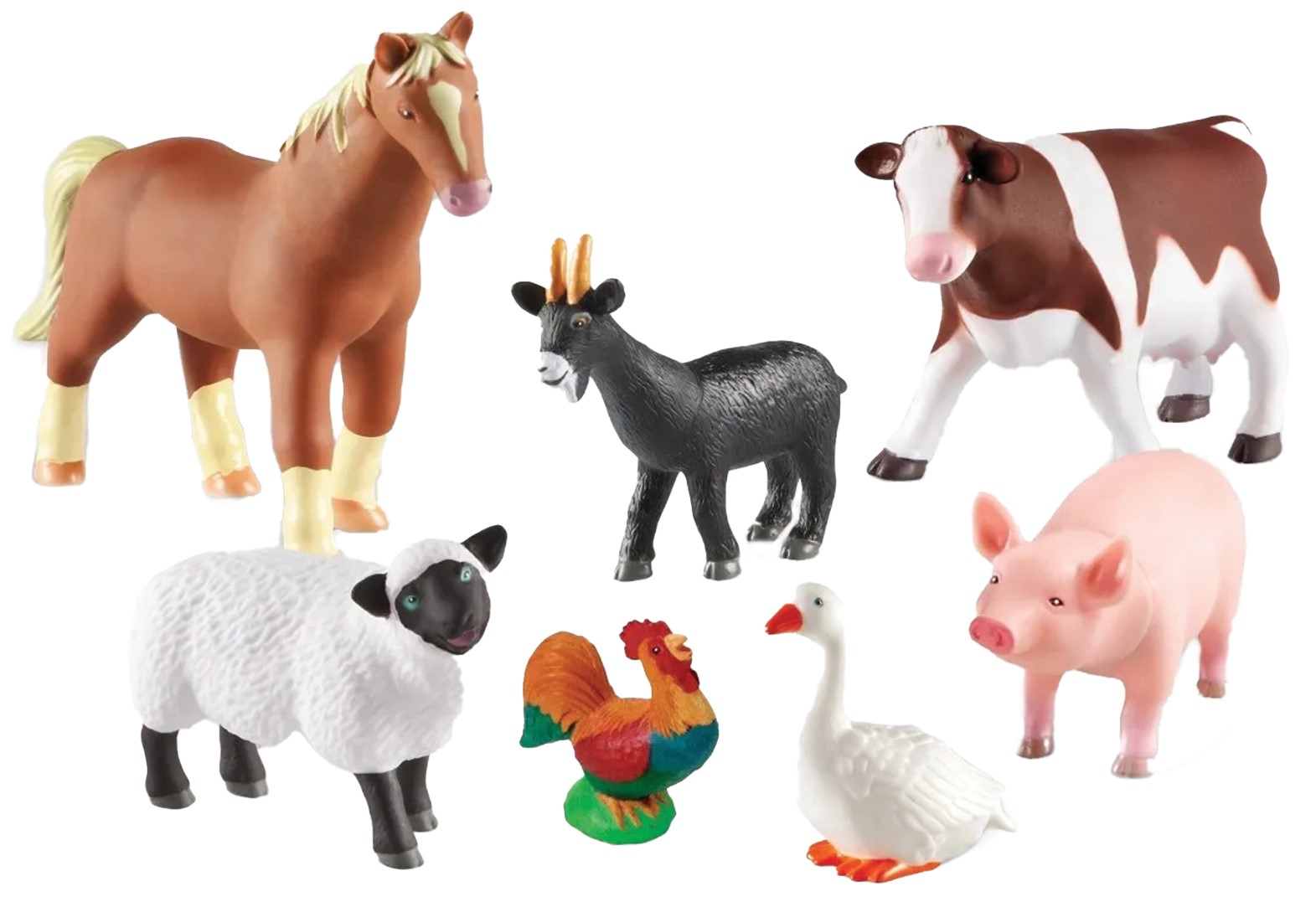 Set de joacă Learning Resources - Animale de fermă, mari
