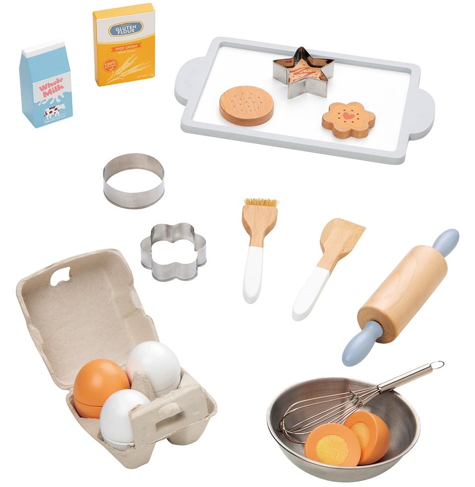 Set de joacă Lelin - Accesorii de copt