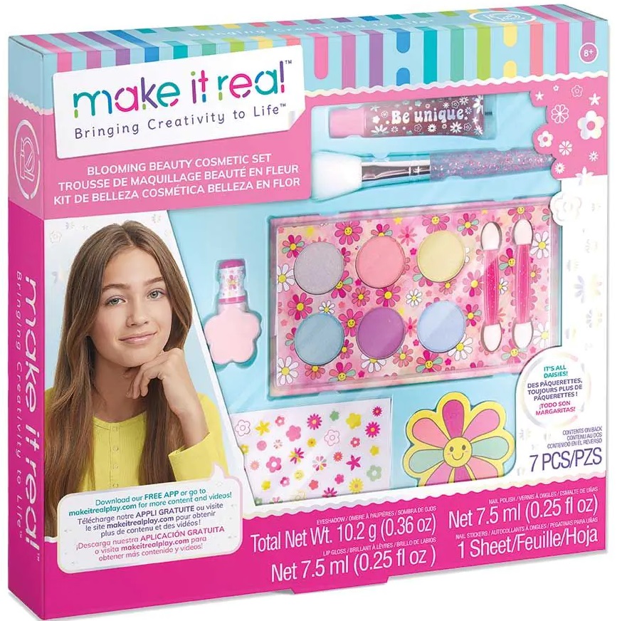 Set joc Make It Real -Machiaj pentru copii, Blooming Beauty