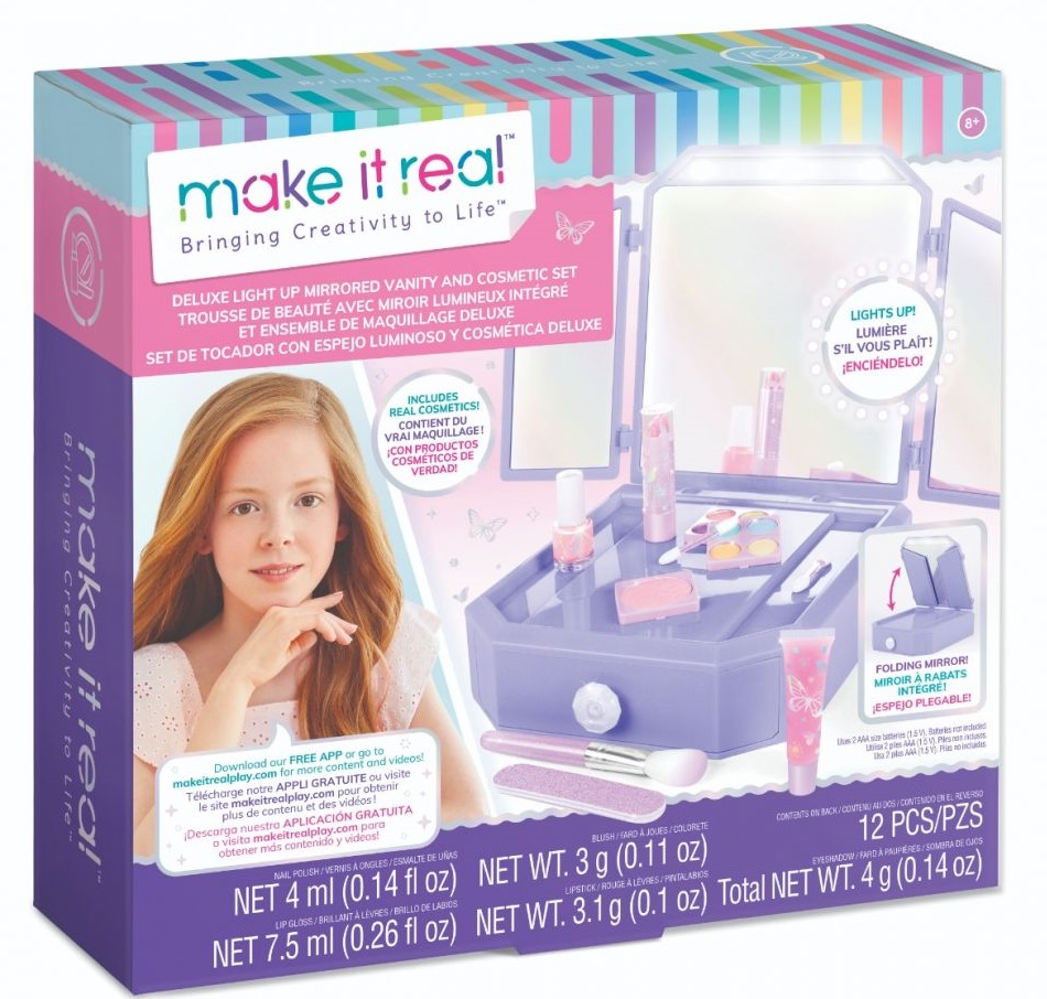 Set joc Make It Real -  Coltar cosmetic cu oglinda