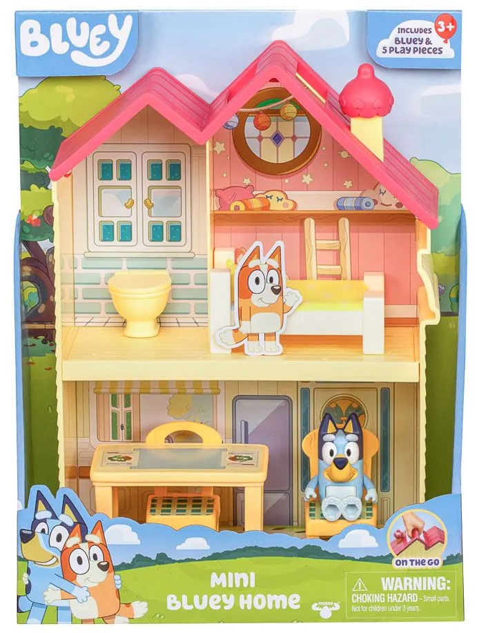BLUEY Casa lui Bluey cu Figurină BLU17614 х2