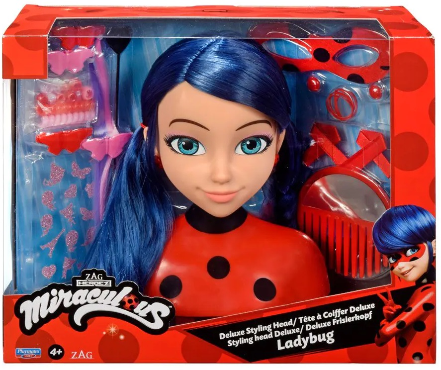 Set de joacă Playmates Miraculous - Manechin de păr, cu accesorii