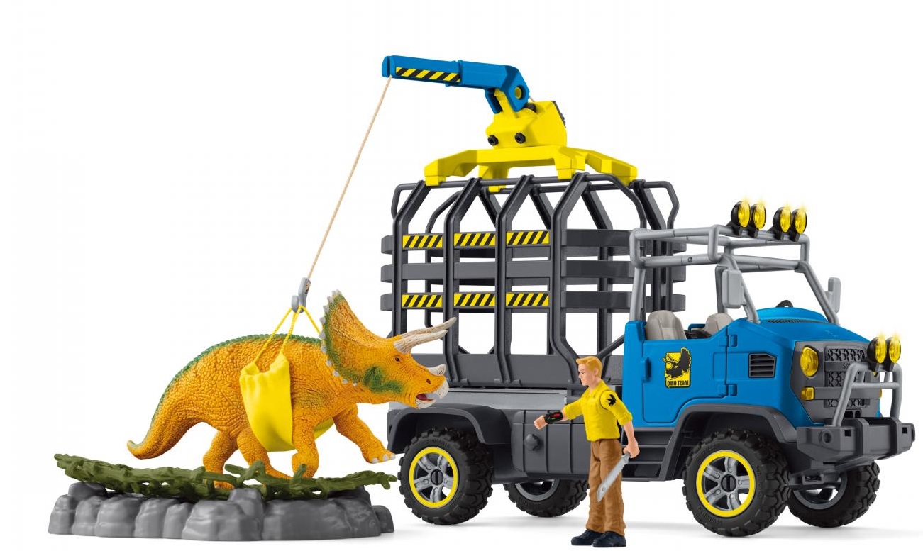 Set de jucării Schleich Dinosaurs - Camionul dinozaurilor